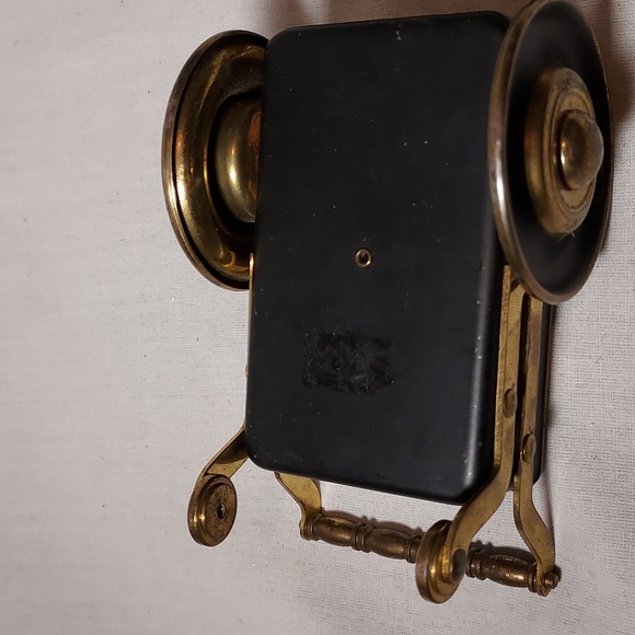 Vintage 1930s French Metal Cart Cigarette Holder Cart Design - Picture 5 of 7